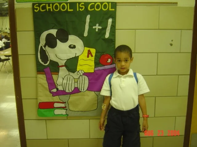 Emanuel, 1st Day in Kindergarten