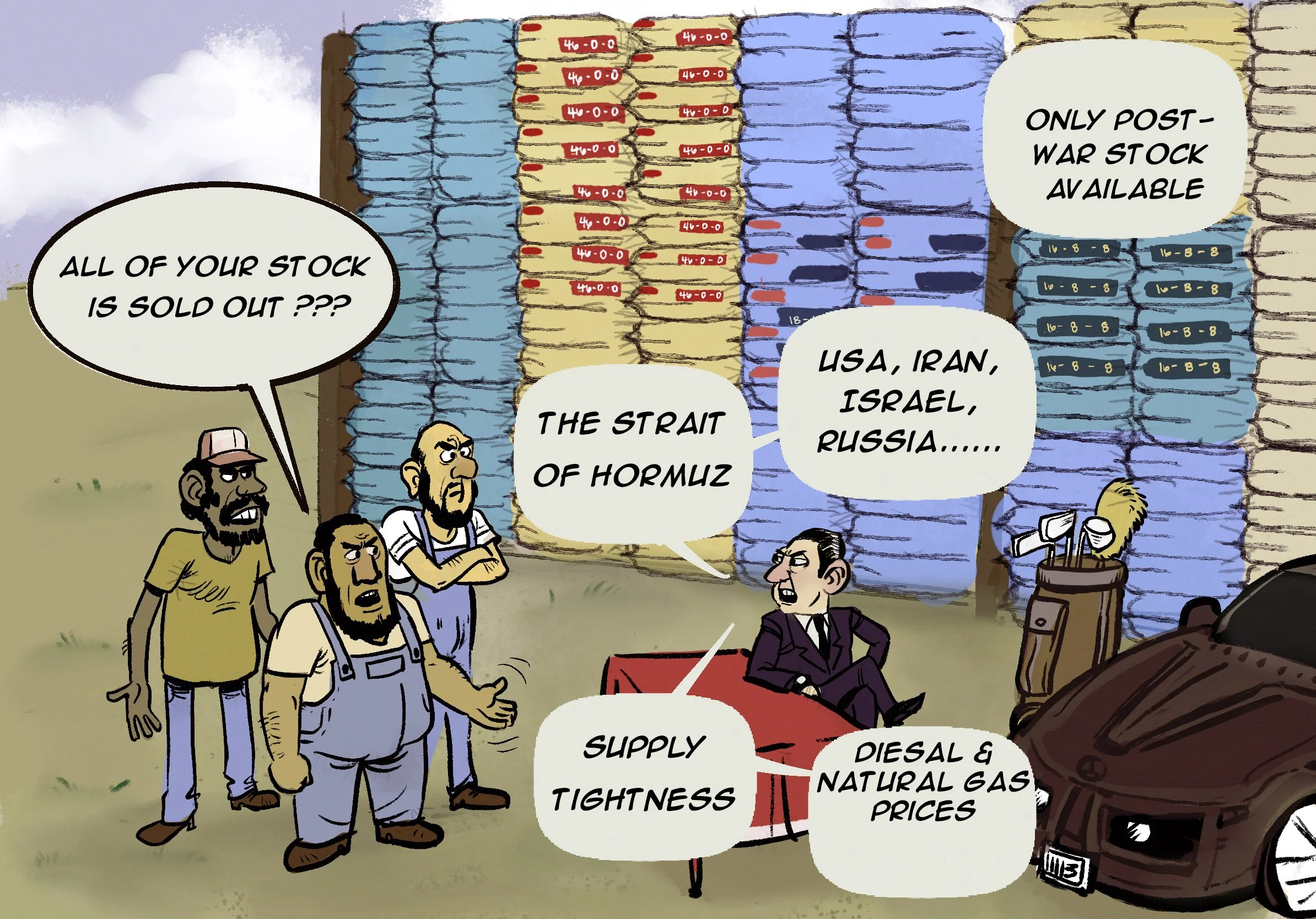 The Five Stages of Fertilizer Grief