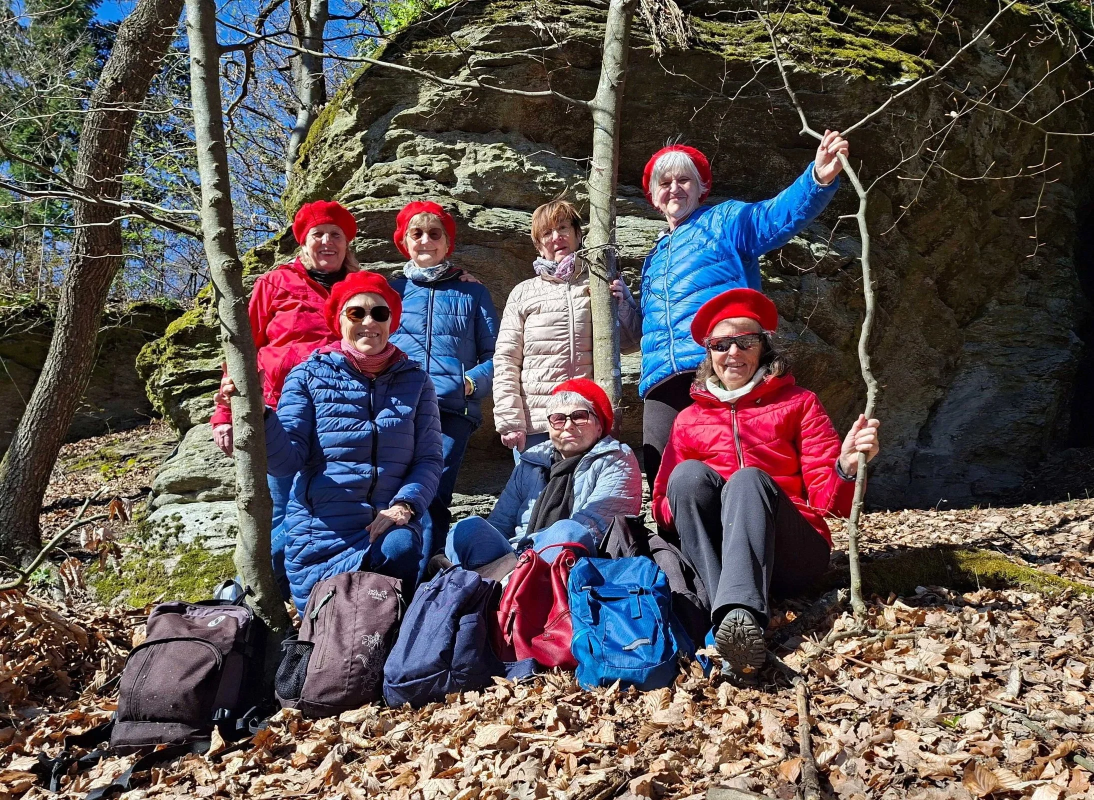 Heidi Gössl – Wir sind die Allwettermäderl und wandern jeden Dienstag, erleben viele schöne Momente miteinander.