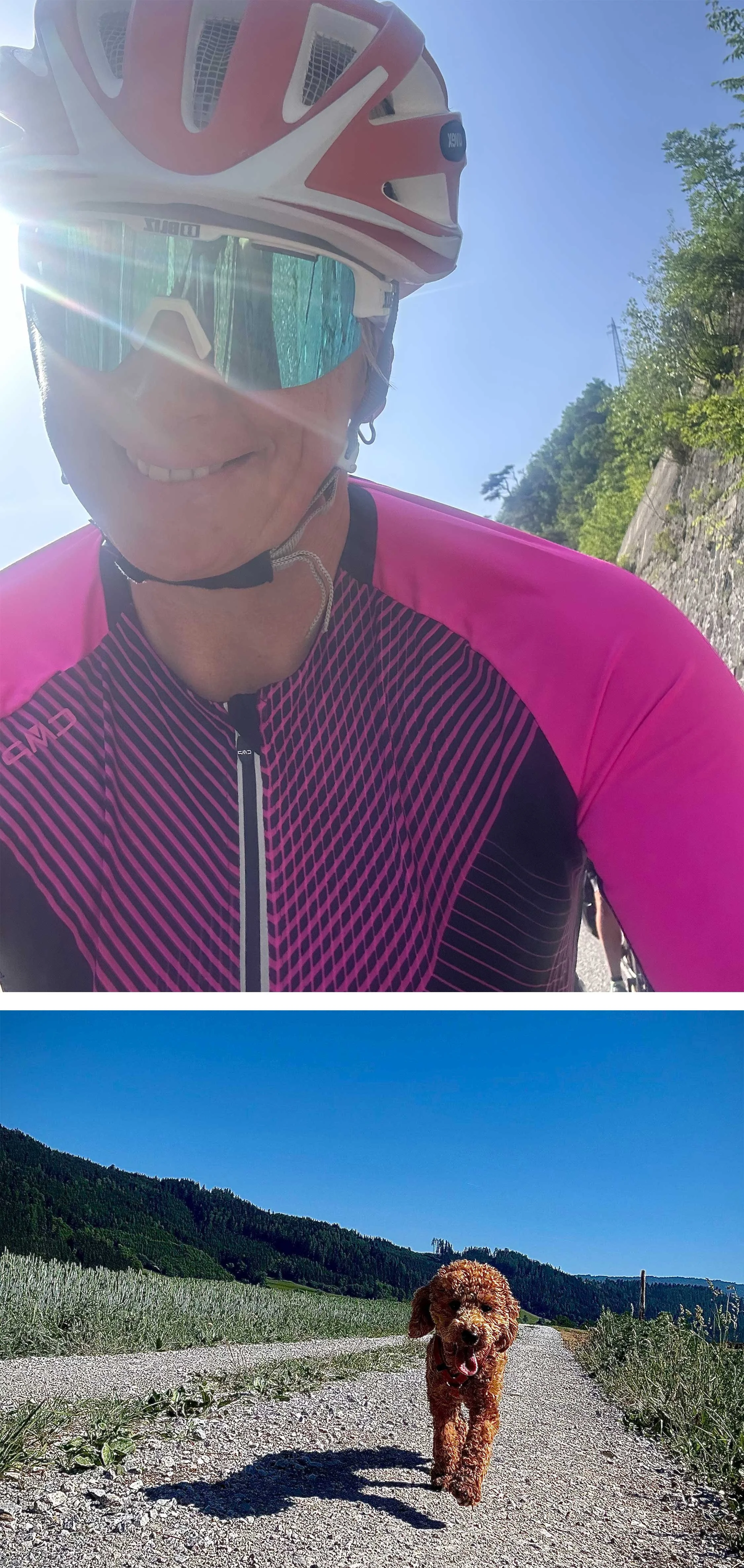 Yvette Neumann – Für mich gehört Bewegung einfach zum Leben dazu. Ich mache zu Hause Krafttraining, gehe laufen und fahre gern Fahrrad. Außerdem gehe ich jeden Tag mit meiner Lotta spazieren 🐶. Dank des Sports, den ich seit Jahren mache, konnte ich 