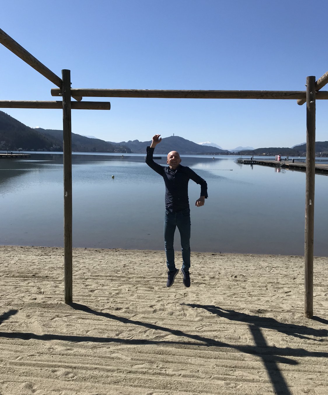 Gottfried Hlebaina – Ich betreibe jeden Tag Sport: Radfahren und auch Fitness. Es macht Freude und hält fit.