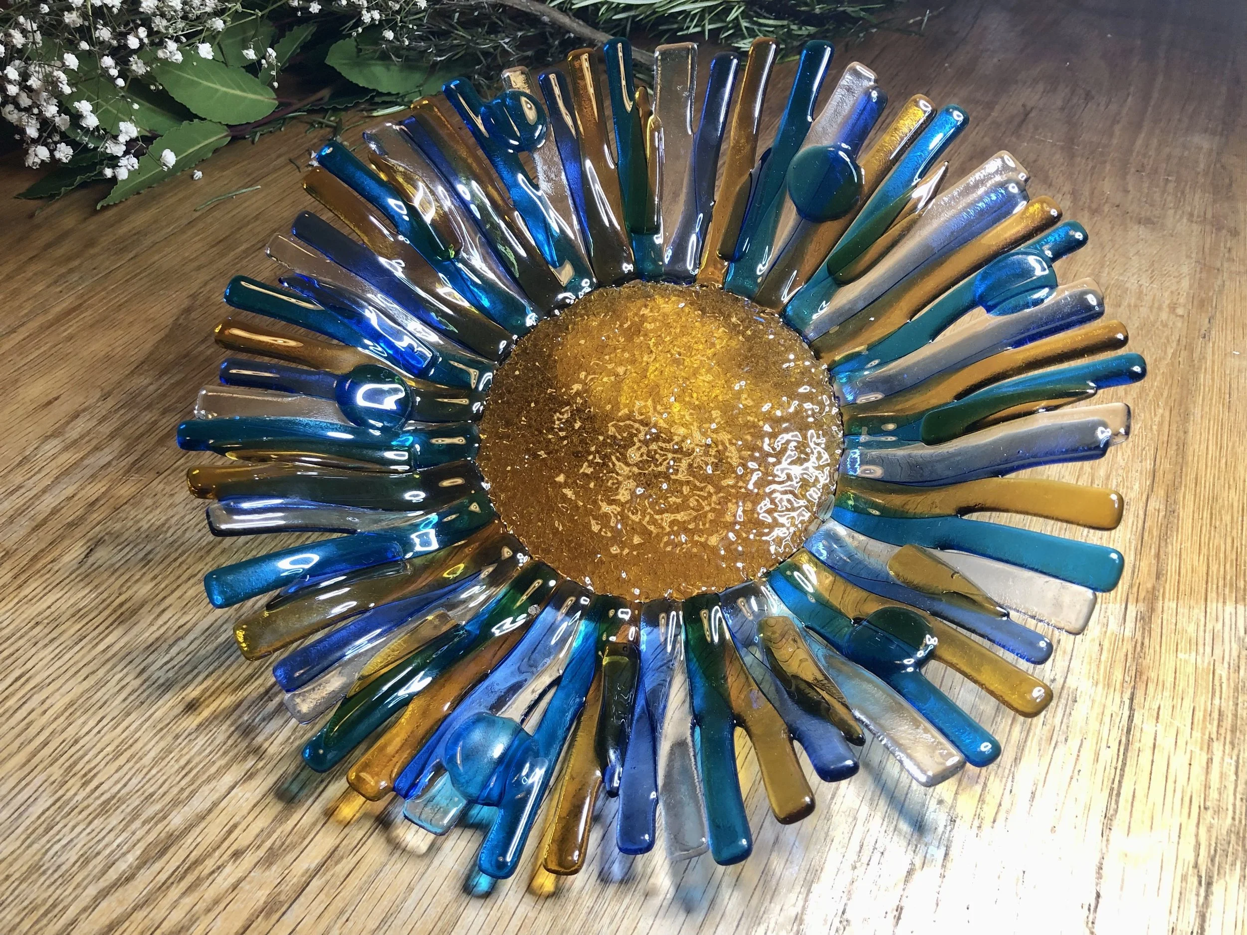 Sunflower in blues.jpg