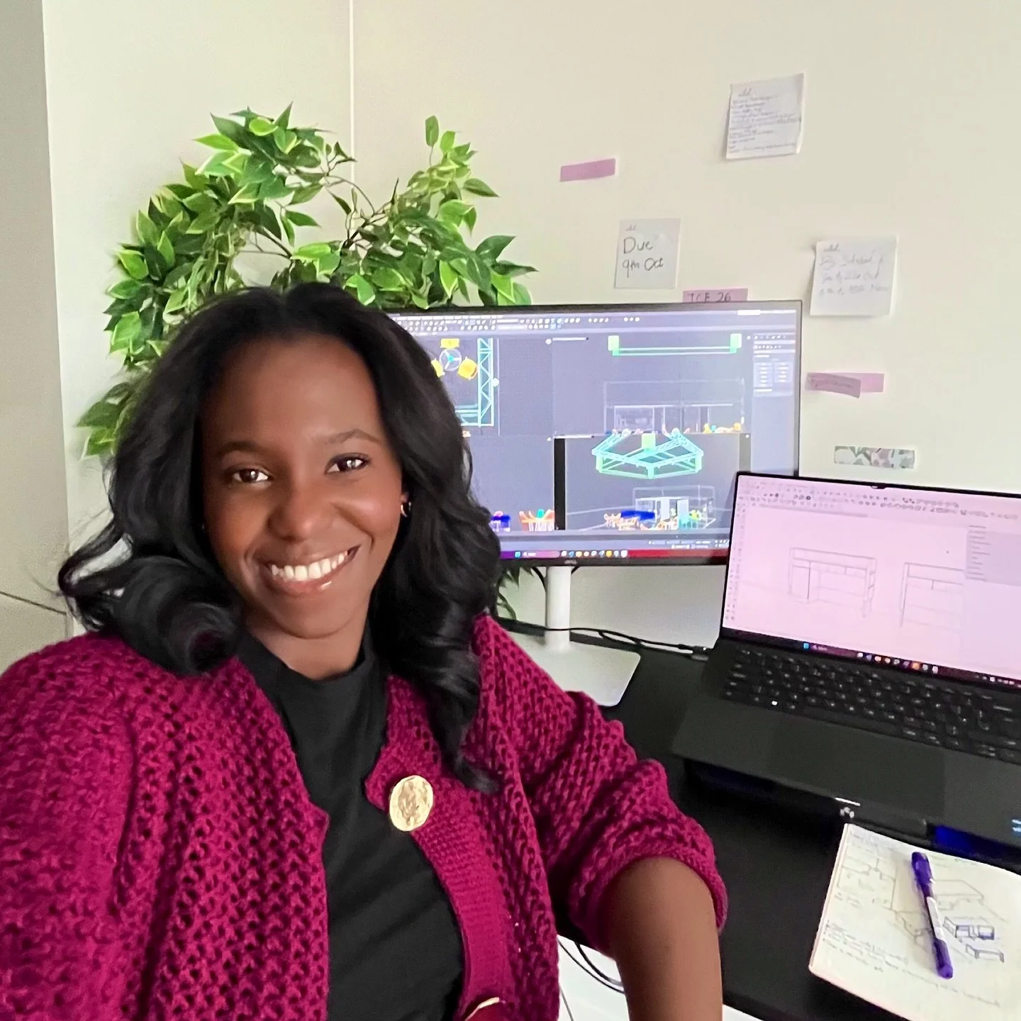 Hello π I’m Blessing, a Designer at GLS and I’ll be bringing you more team shenanigans, BTS moments, and of course GLS magic β¨
Looking forward to sharing more of what happens beyond the projects.
#GLSDesign #CreatingBrandEnvironments