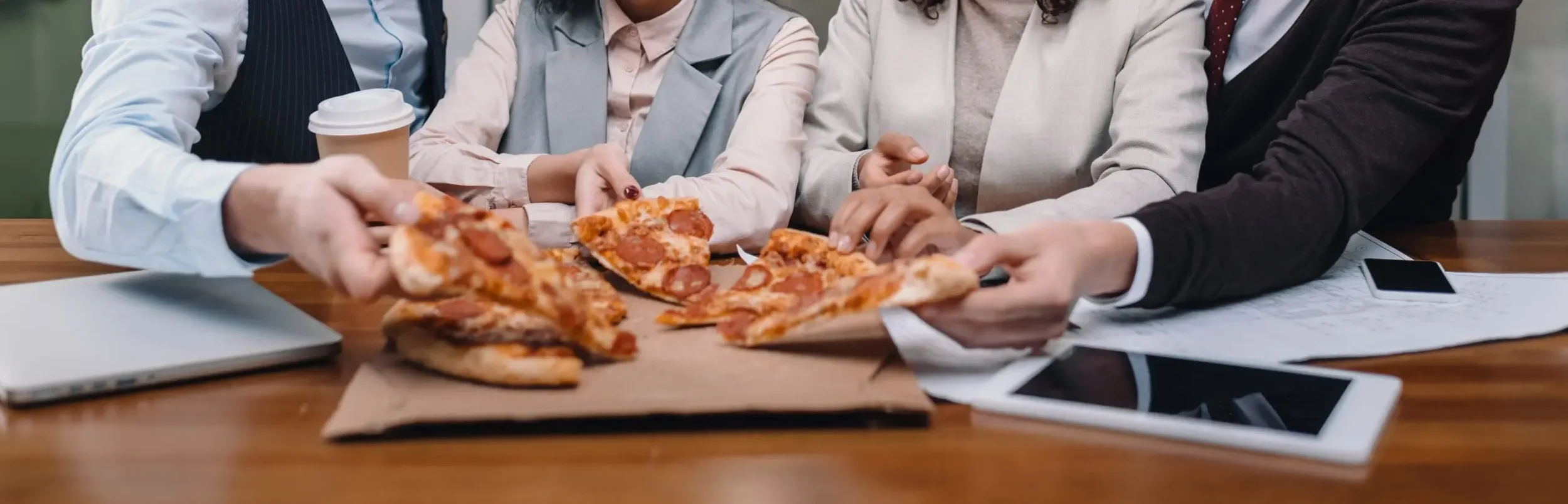 Corporate Pizza Catering in Melbourne with Dodds Pizza