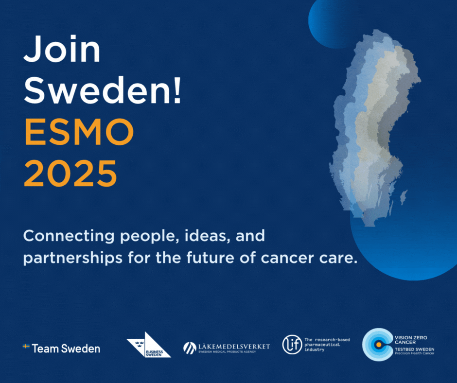 Join Sweden ESMO 2025 — Där samarbete driver innovation