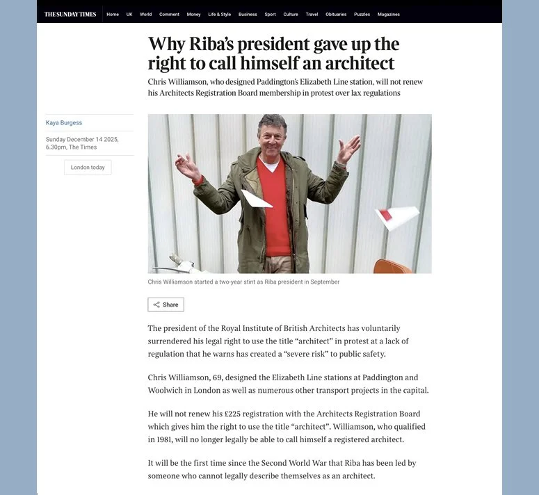 The Times / 14 December 2025