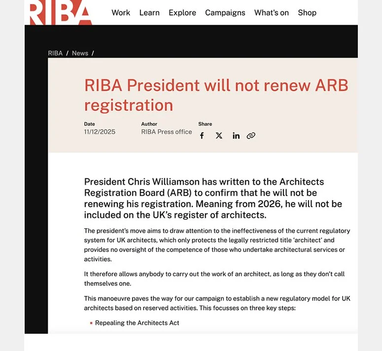 RIBA / 11 December 2025