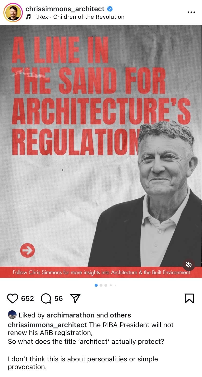 Chris Simmons Architect / Instagram