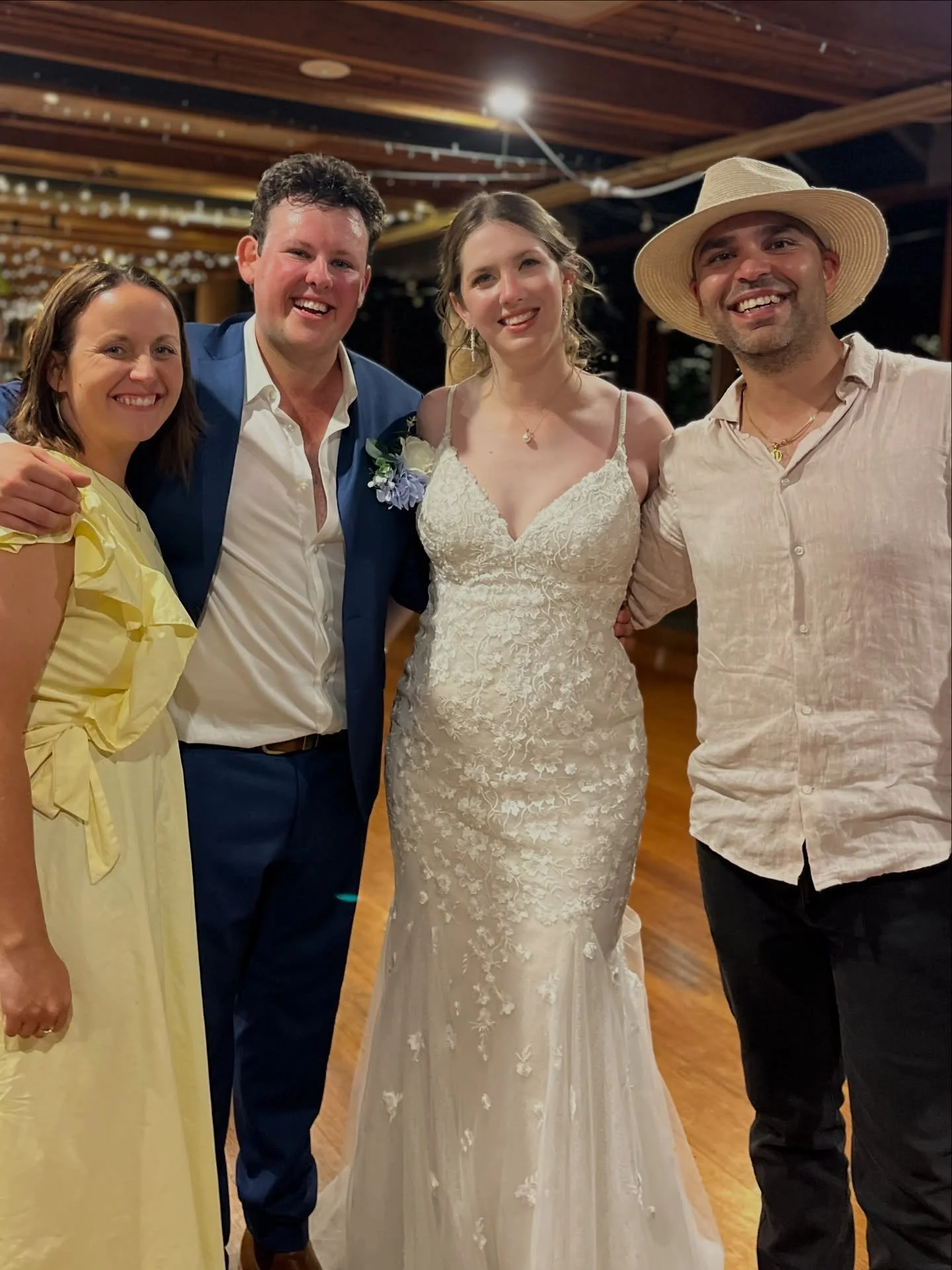 Amy &amp; Luke ❤️❤️❤️
&hellip;
Congratulations you beautiful humans! We love you! Thanks for having us be part of your day and we hope you loved it even more than we did 🥳 
@amycollett_