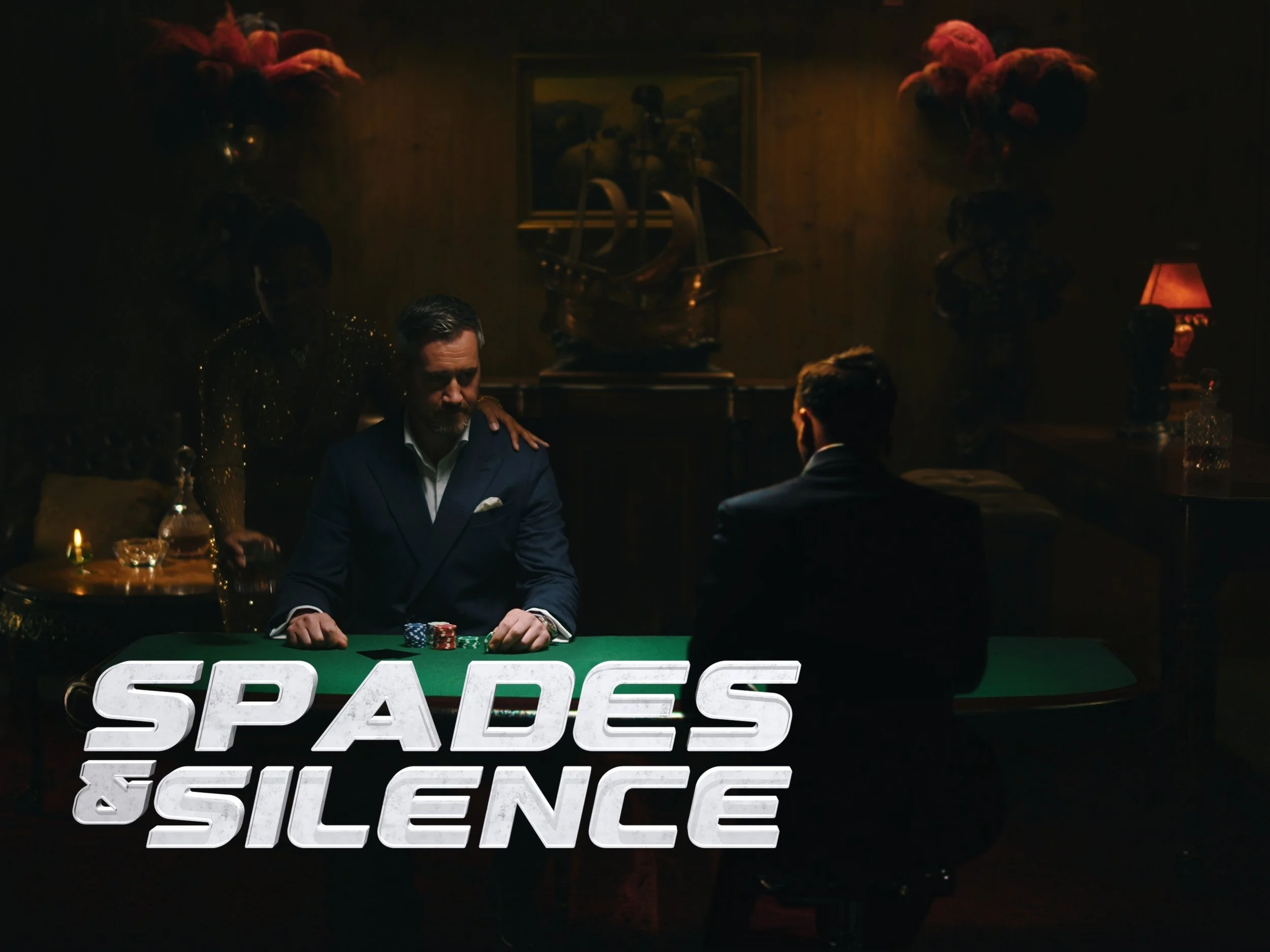 A man sits at a poker table as a dealer hands his cards, The Secret Life of Props