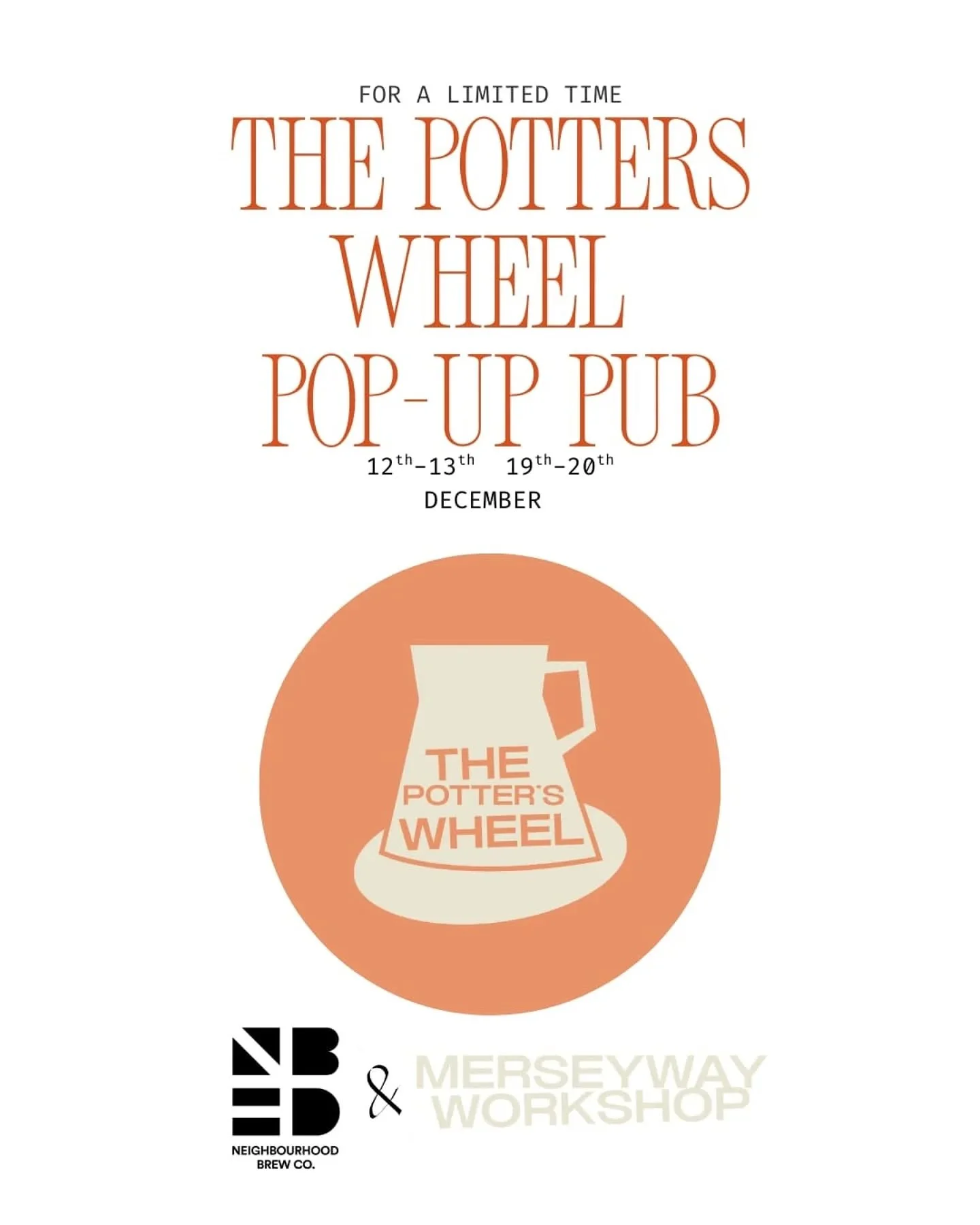 // RESIDENCY @ THE POTTERS WHEEL//

We've been working on an exciting project wth the guys at the @merseywayworkshop - say hello to The Potters Wheel pub -  the newest evolution of their exciting ground floor space in Stockport 🙌 We'll be hosting th