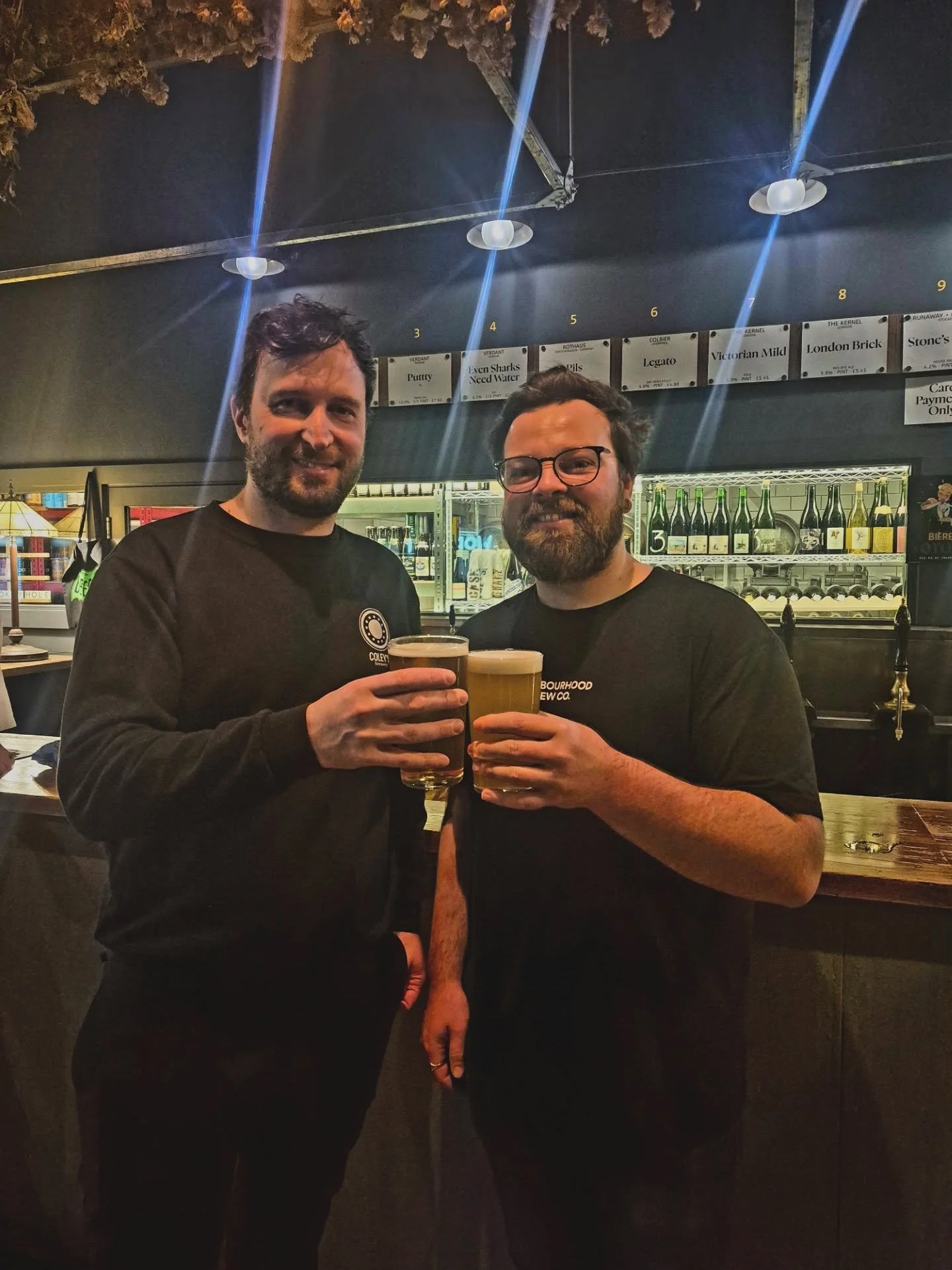 // CAFE BEERMOTH TTO // ✨️ 

Such a great time yesterday launching They're  Nice Sneakers collab with @coleysbrewery at @cafebeermoth during our Tap Takeover 🙌

Thanks to everyone who made it down, the fun continues today - with our beers still pour