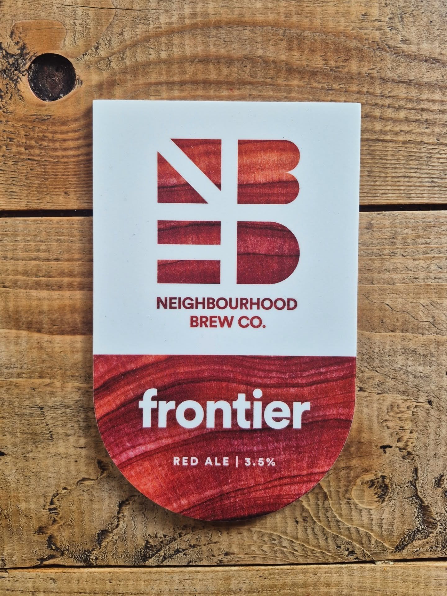 // FRONTIER // 3.5%

Introducing Frontier! A ruby-red ale offering an aroma of toasted biscuits and sticky toffee layered over Centennial&rsquo;s floral, citrusy zest!

The palate is a balanced dance of bready Munich malt and marmalade sweetness, swi