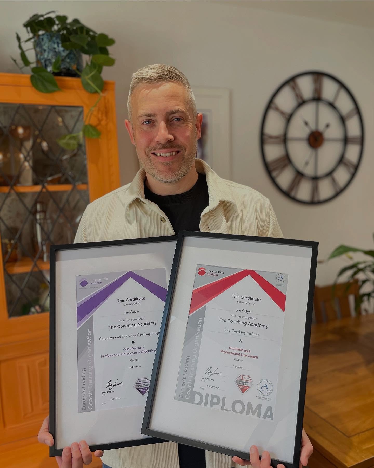 Change can be scary, but so is staying stuck. In 2023, I chose to bet on myself and a few weeks ago, I was thrilled to receive my second qualification through, this one for Corporate &amp; Executive Coaching.

In November 2023, after 10 year working 