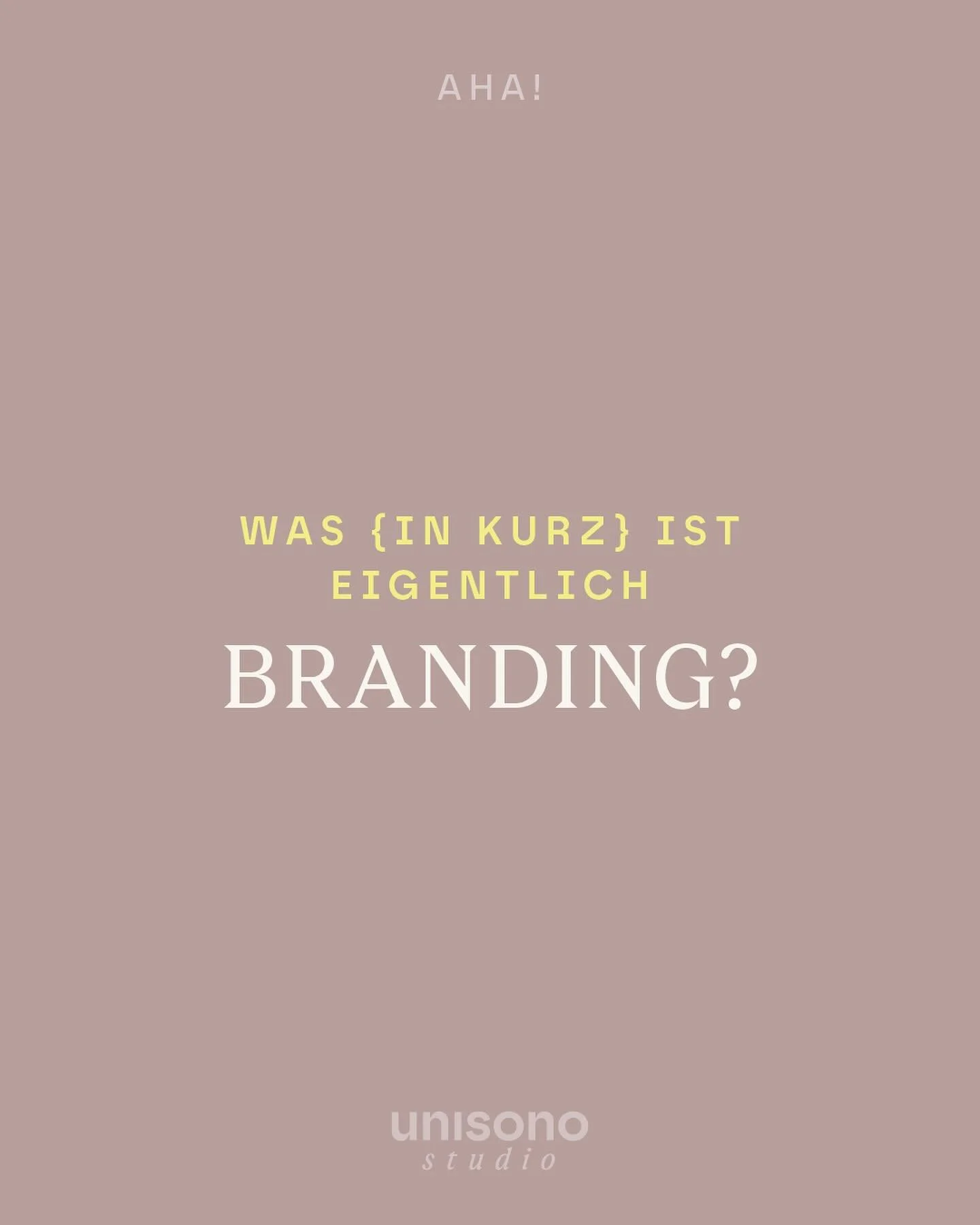 Branding ist weit mehr als nur ein Logo! Es ist das, was eine Marke einzigartig und sofort wiedererkennbar macht.

Branding umfasst das gesamte Erscheinungsbild: von Farben, Schriften und Bildern bis hin zur Art der Kommunikation und vielem mehr. 

A