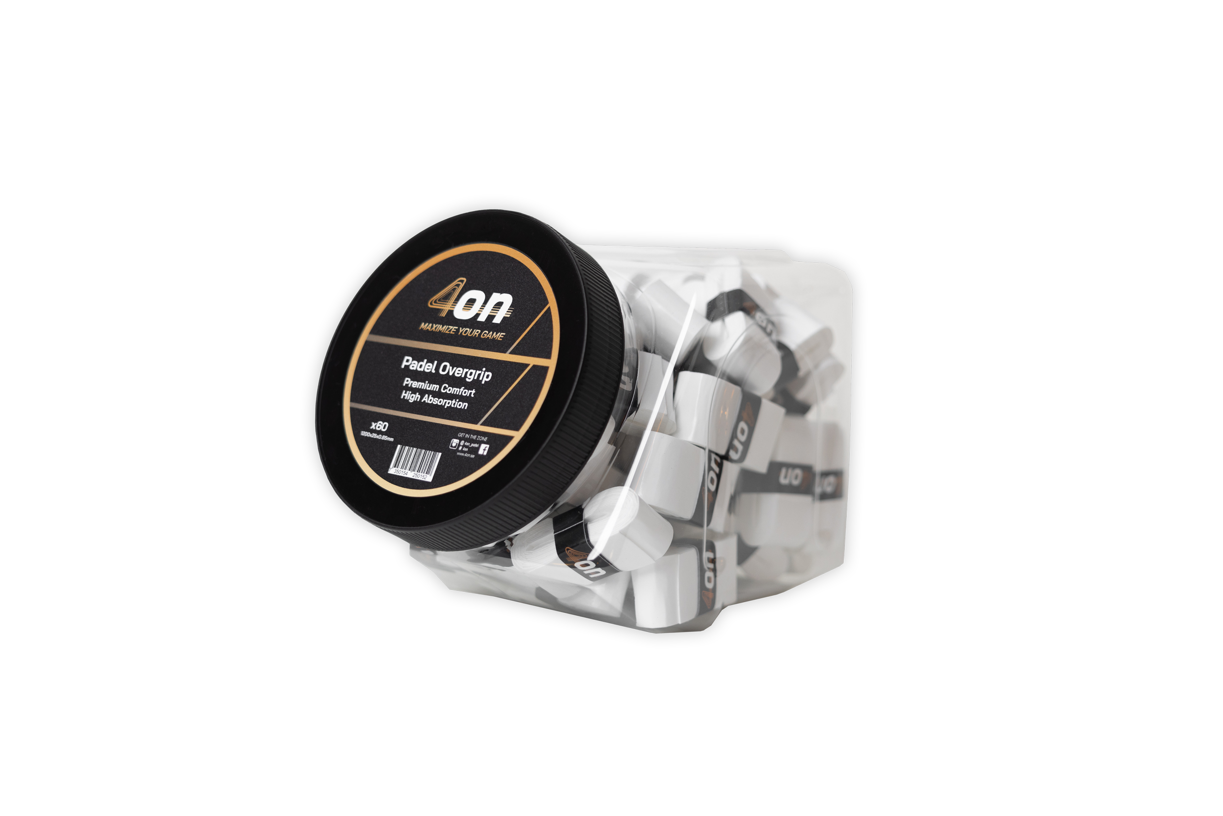 4on Premium Comfort Overgrip Box 60-Pack