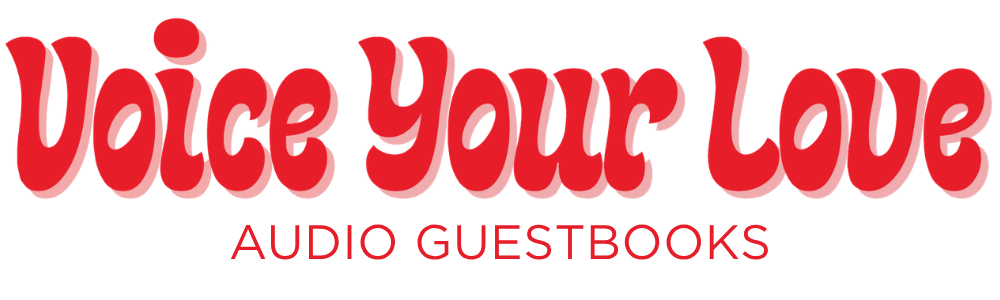 Voice Your Love Audio Guestbooks