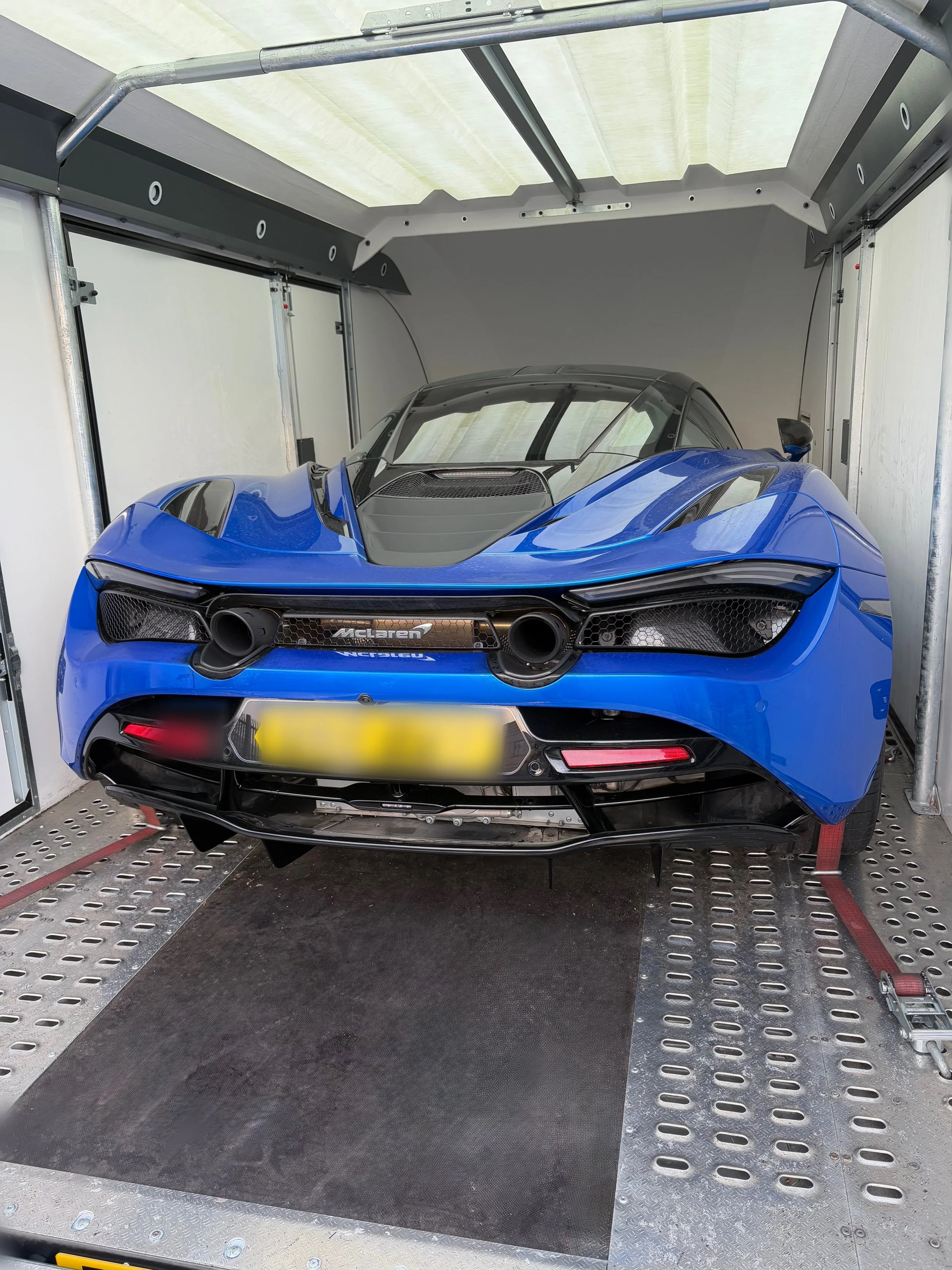 Moving a Masterpiece: Transporting the McLaren 720S
