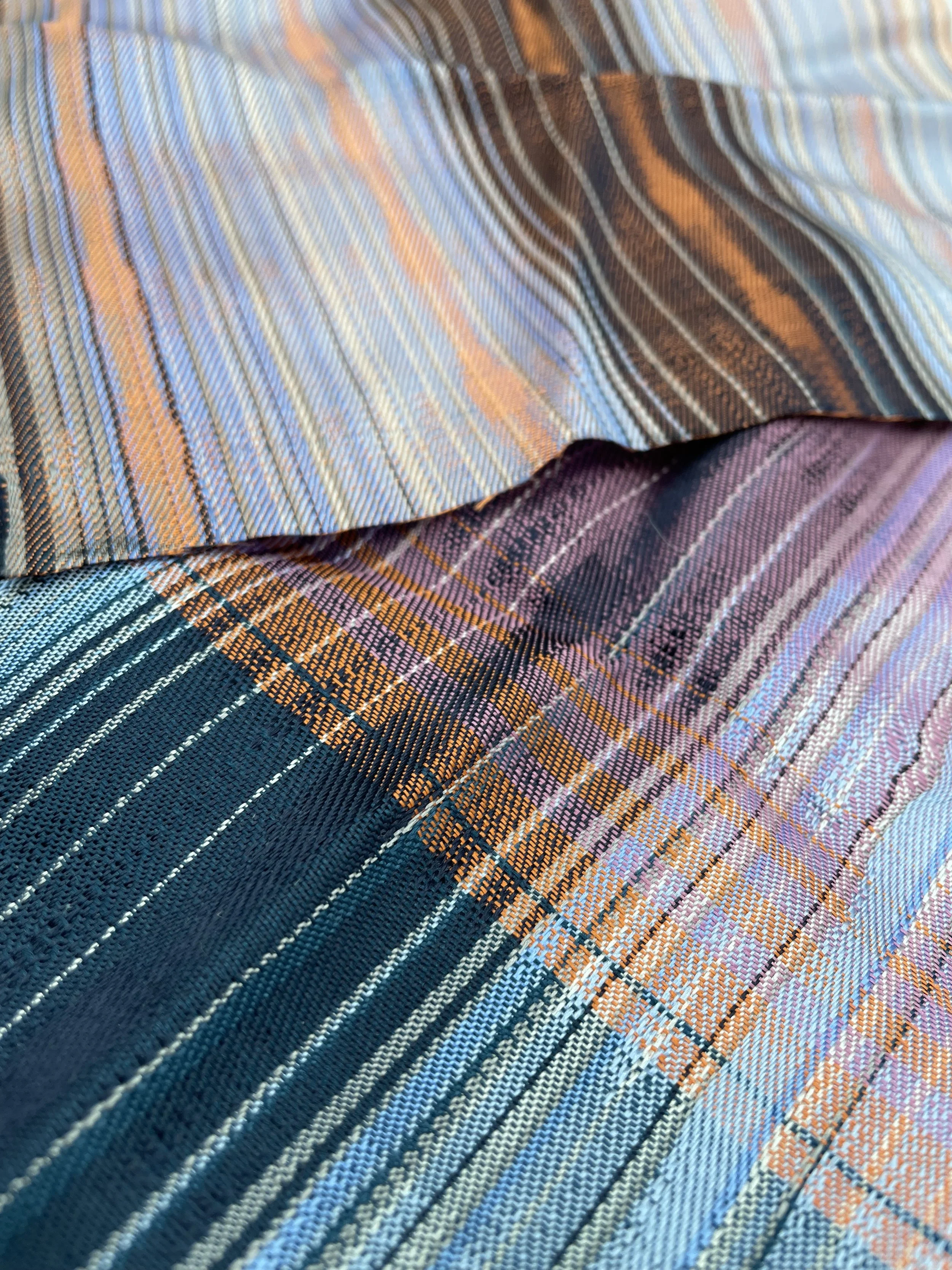 network threading in a variety of colours