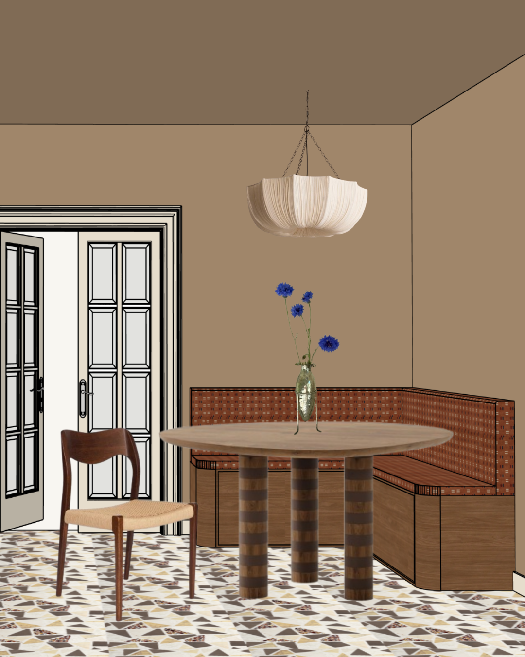 Interieurontwerp Amsterdam keuken renovatie project Loosdrecht