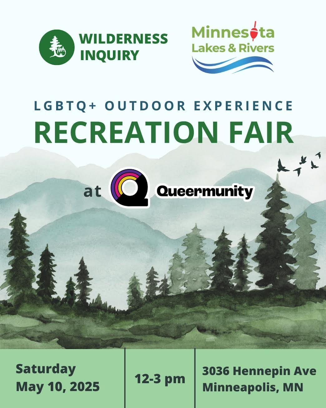 LGBTQ+ Outdoor Experience Recreation Fair