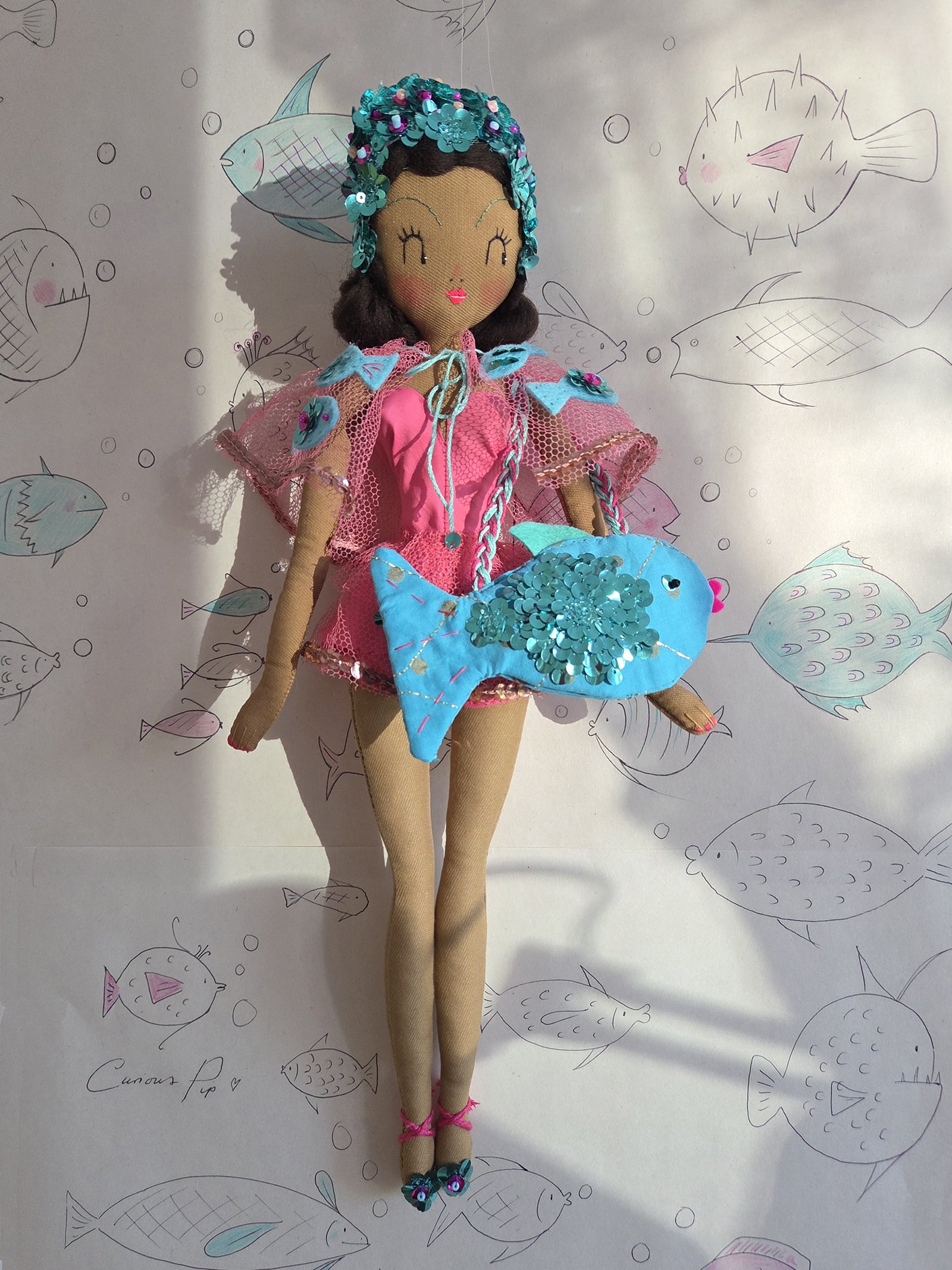 curious pip doll