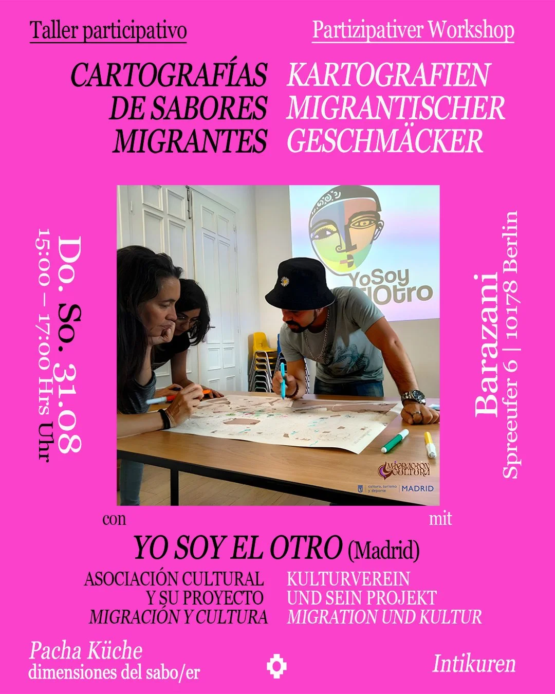 Partizipativer Workshop: „Kartografien migrantischer Geschmäcker“