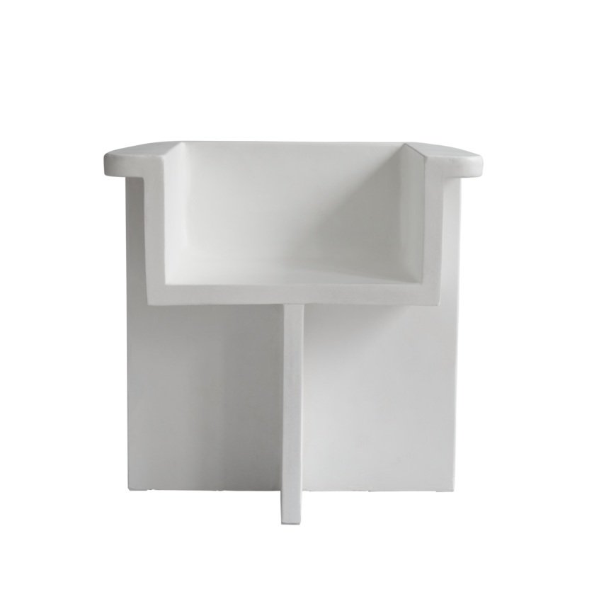 Brutus Dining Chair | White