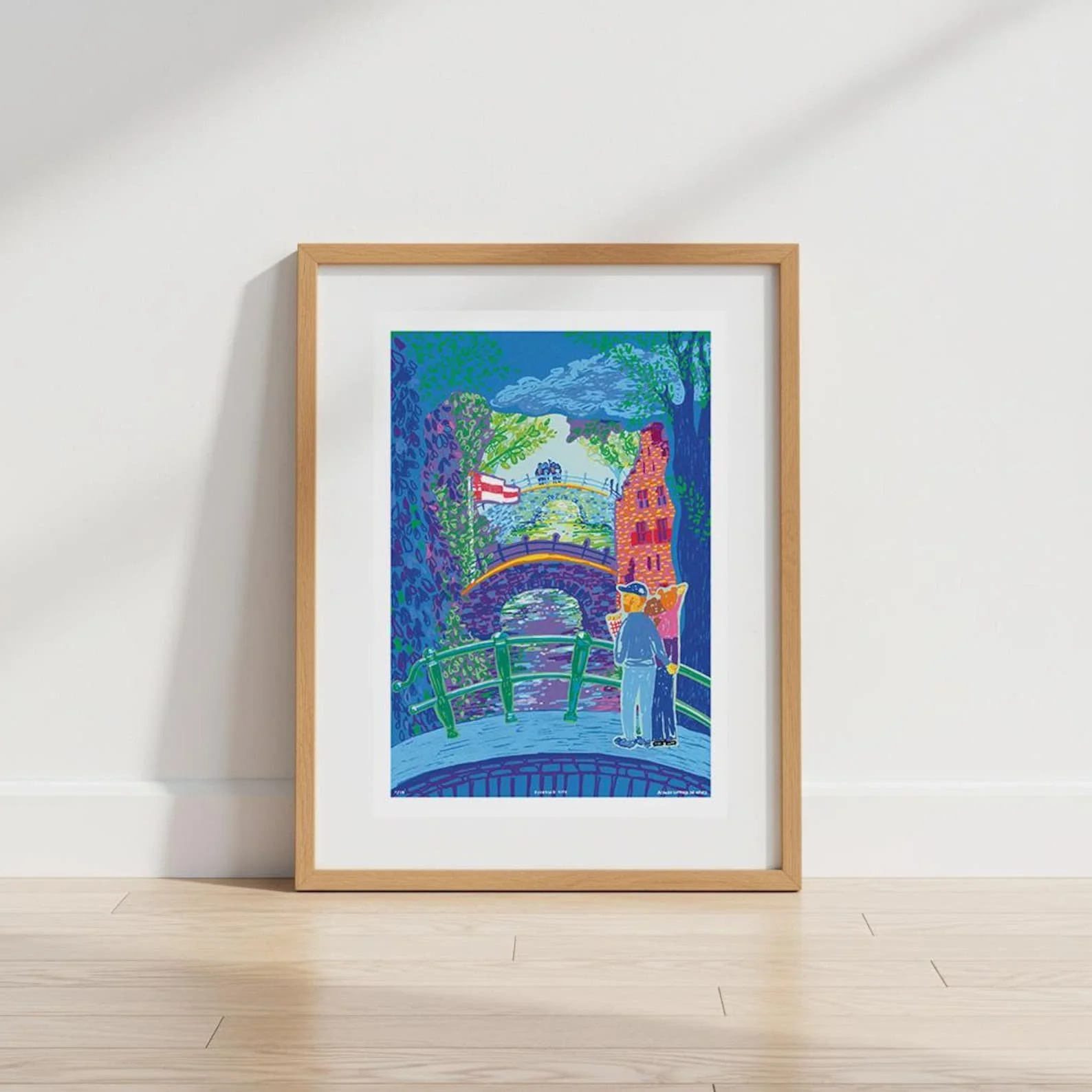 Limited Edition Fine Art Print, Floating City