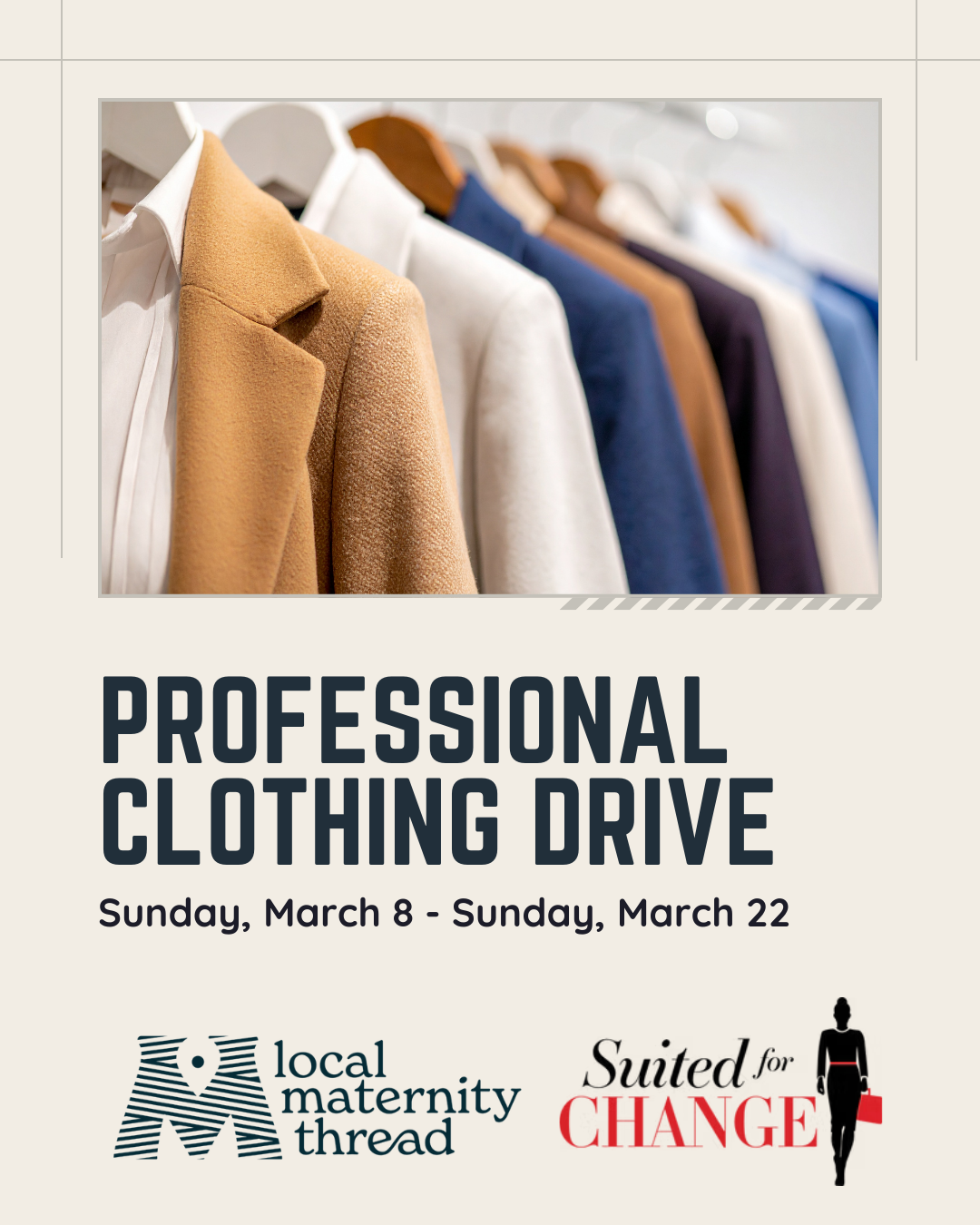Professional Clothing Drive