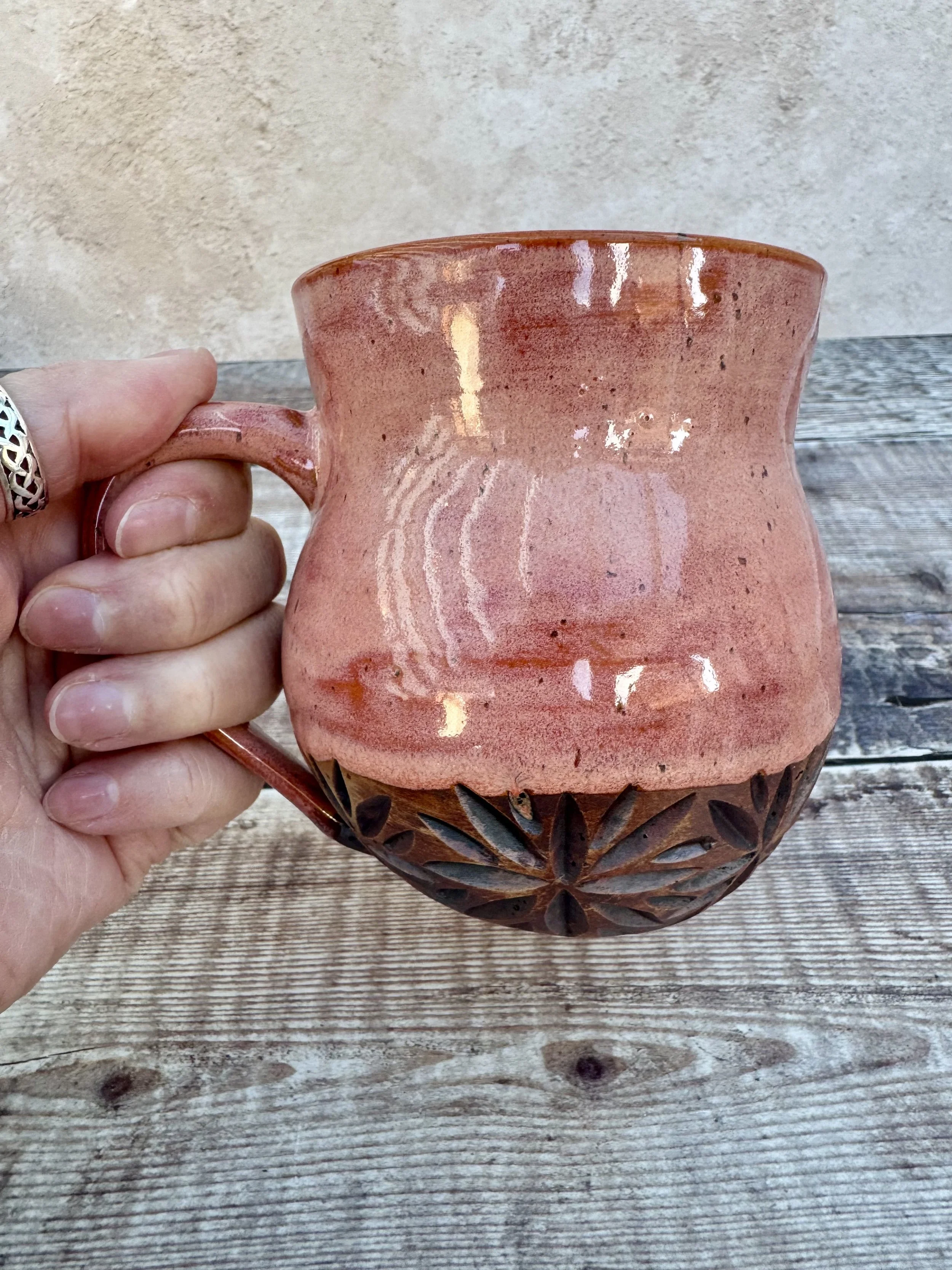 Rituals Collection - Stoneware Mug - Papaya — Seabreeze Ceramics