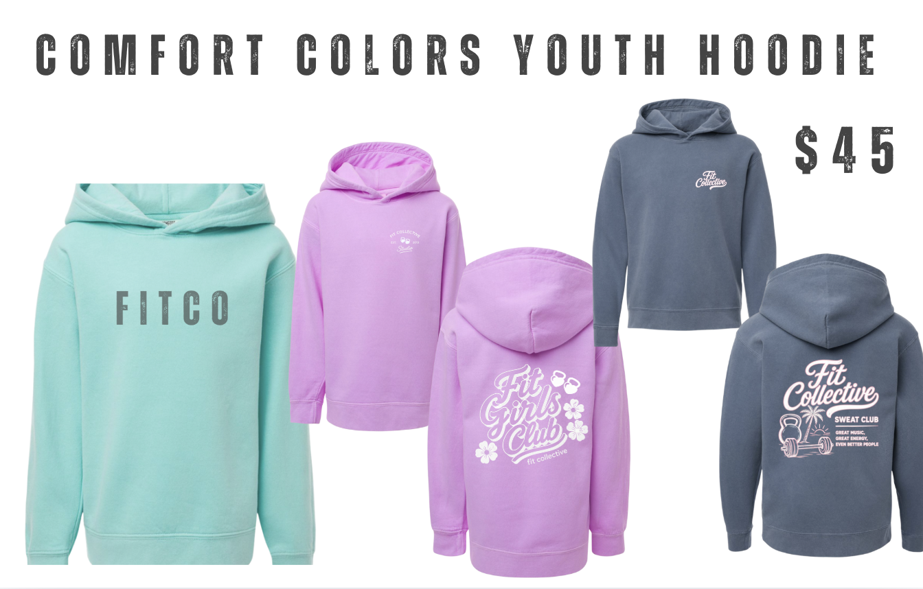 COMFORT COLOURS CREW NECK SWEATSHIRT - YOUTH ***