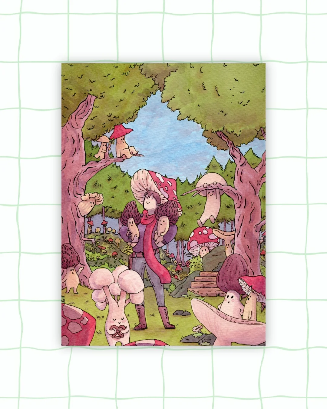 Dans la forêt