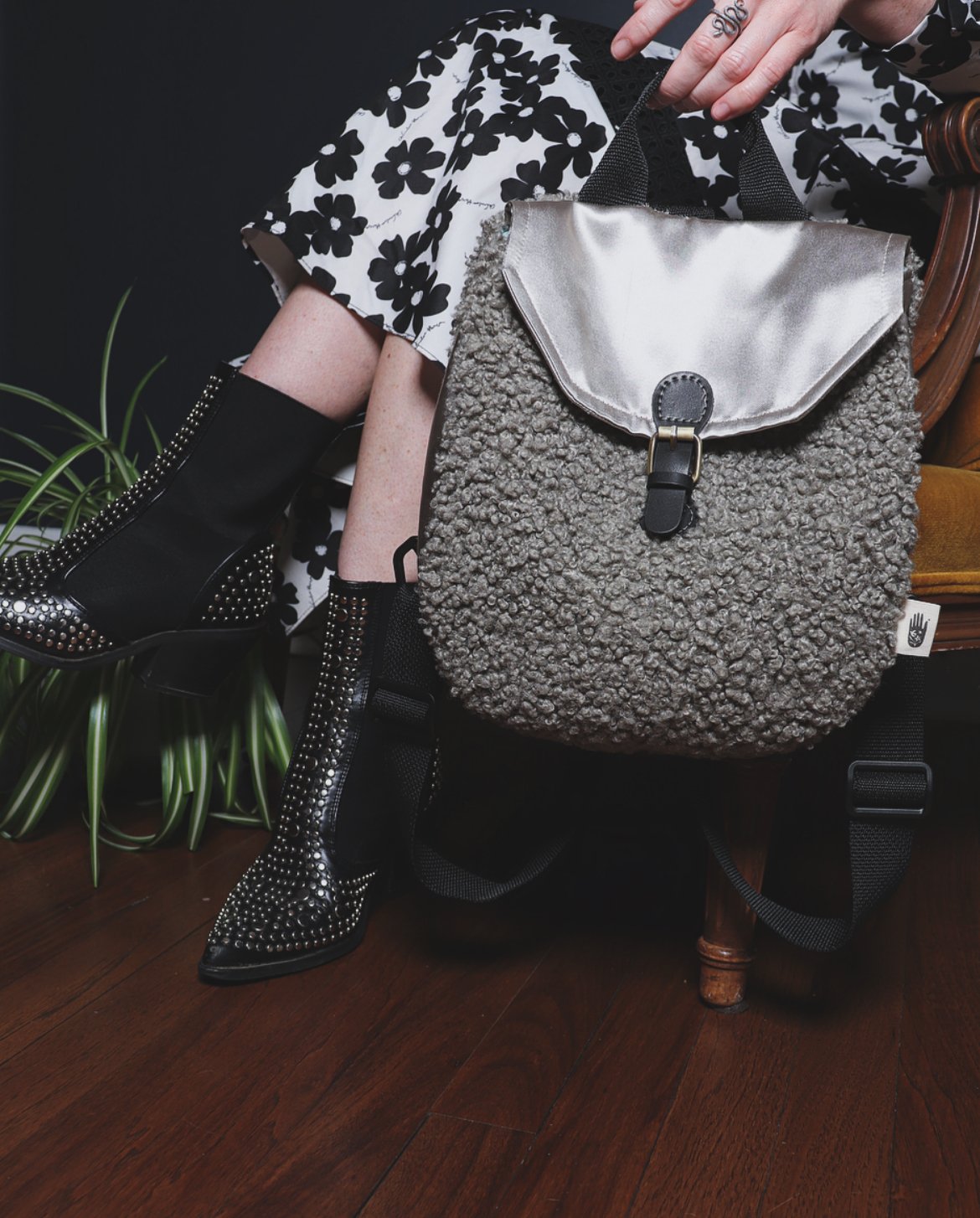 'Stormy Weather' Mini Backpack