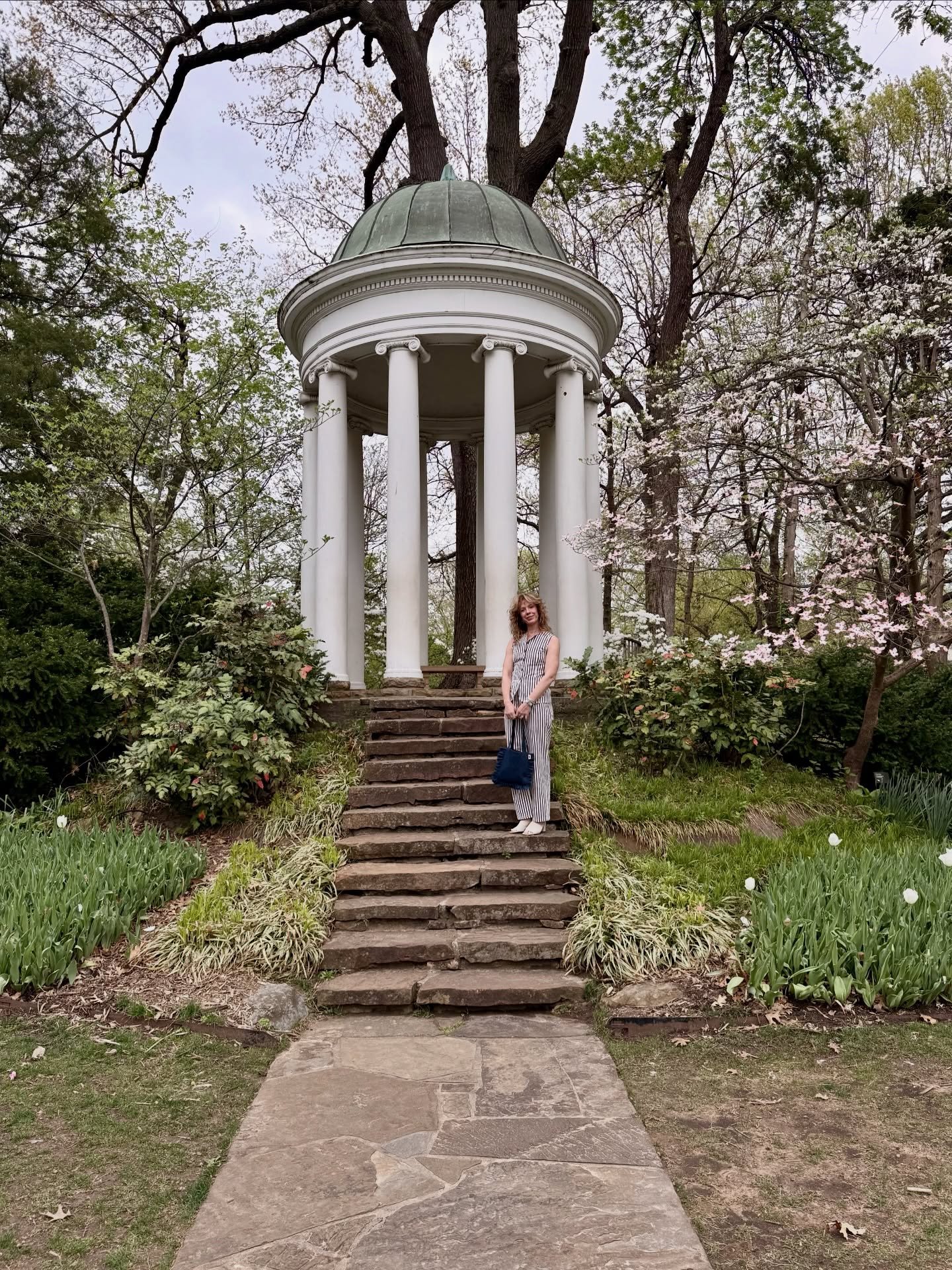 Welcome to my dream house&hellip; 🌱 so much fun with @megancate10 visiting the Philbrook Museum Bloom exhibit and gardens and Andy Warhol installation. So much whimsy! See the story for our unhinged Journey concert experience not photographed here&h