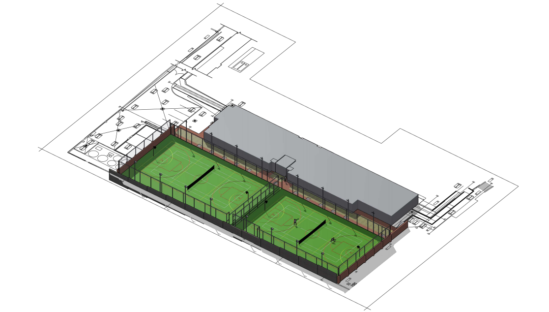 Barretts - Tennis Courts - Red Hill School