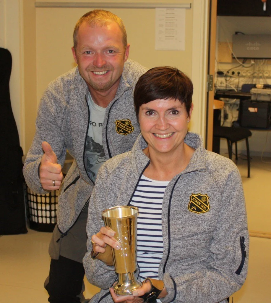 Heidi fikk napp i pokalen etter meget god skyting