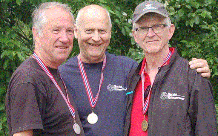 Suksess i Nordisk for veteraner på Elverum