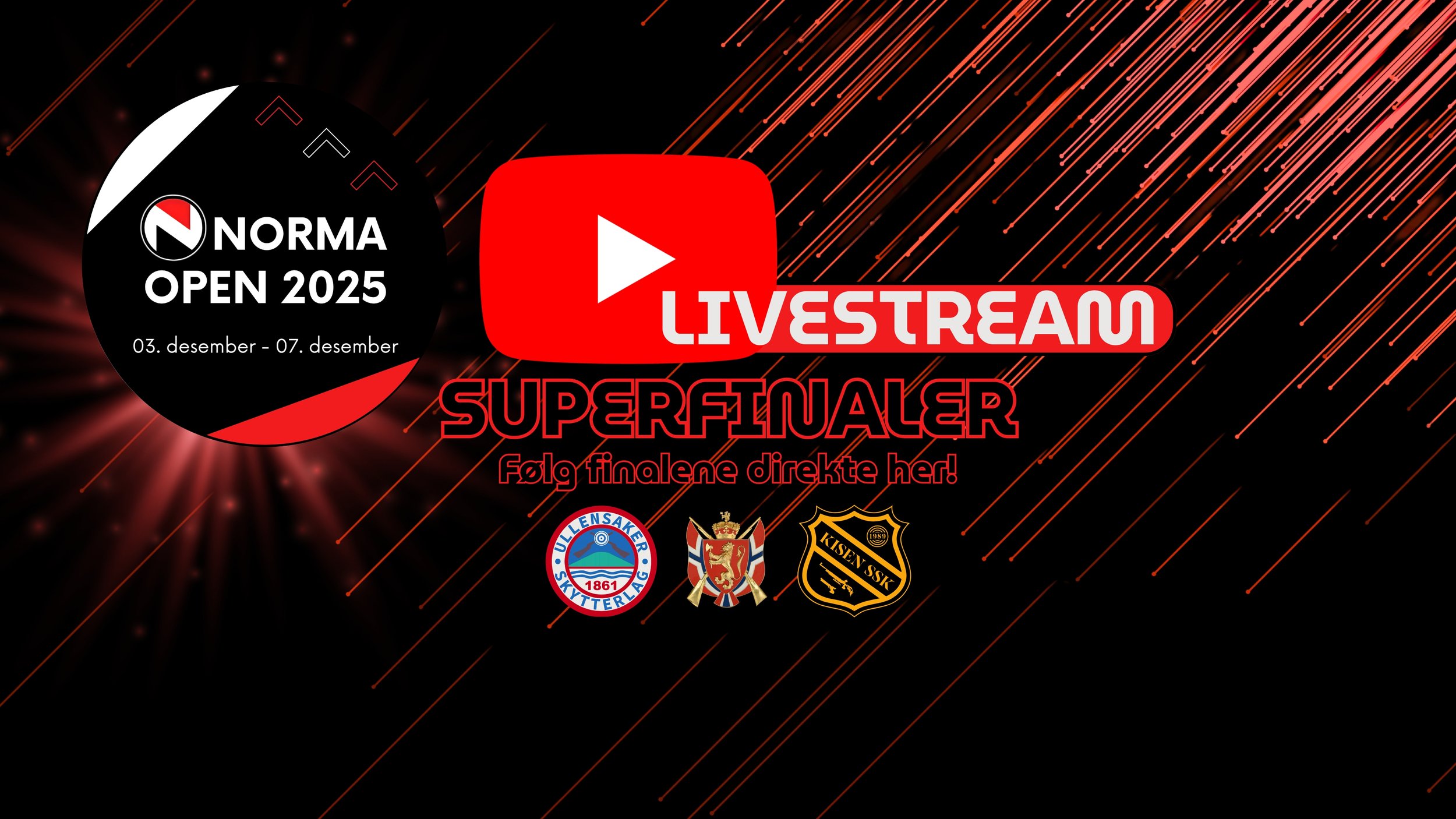 LIVESTREAM og finalelister!