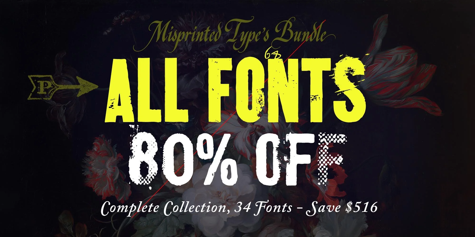 BUNDLE•ALL FONTS•80% OFF