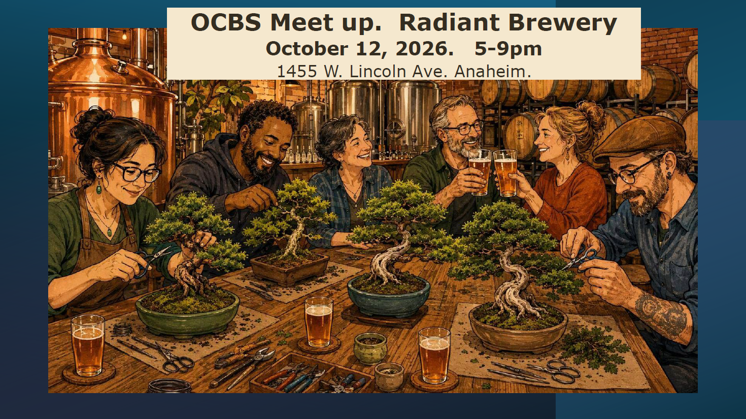 OCBS Radiant Brewery Meet-up