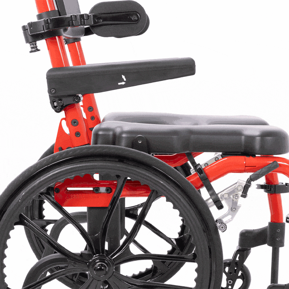 Side headshot of man wearing a Virtual Reality headset with the countryside behind him.