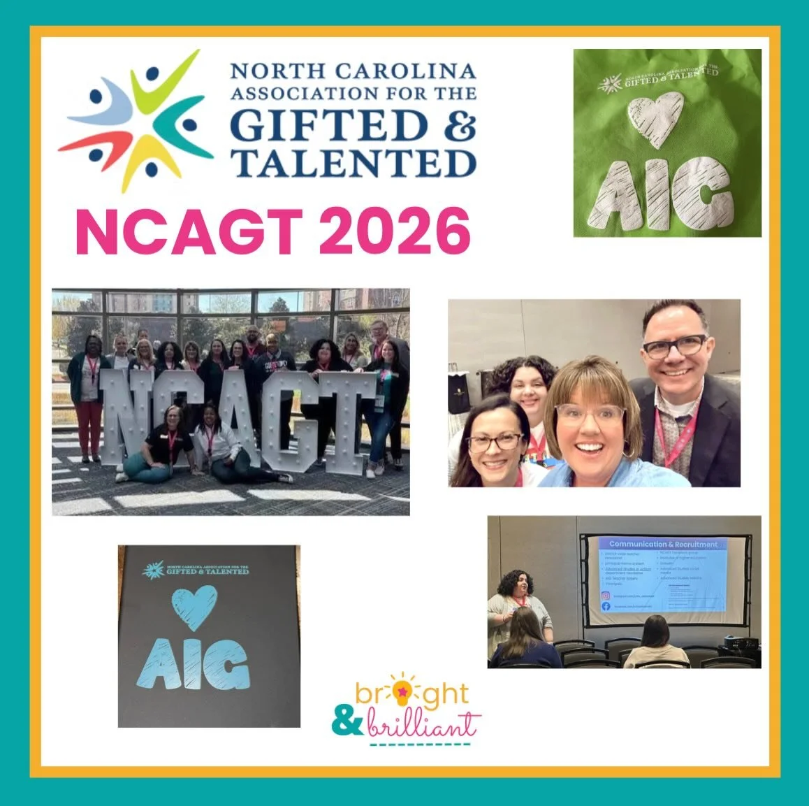 5️⃣1️⃣The 51st @ncgifted Conference was an incredible experience! This is my favorite gifted conference each year for SO many reasons! 
-
💡It&rsquo;s like the best #gifteded reunion each year! The energy is so positive and I always leave with my gee