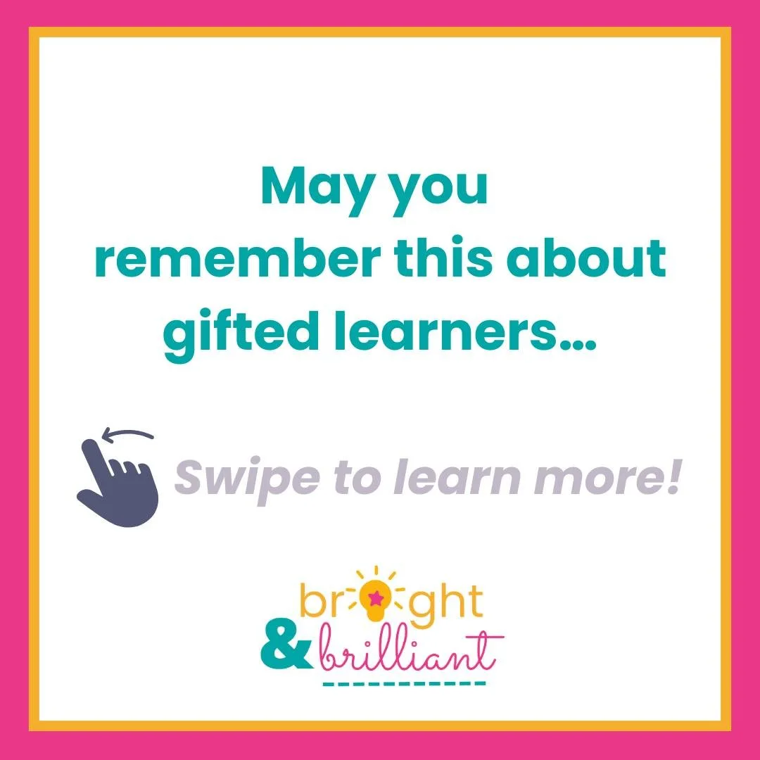 💐May is a strange time in schools.
Everyone is tired- students and teachers.

But it&rsquo;s also when we see the gaps most clearly.

Gifted learners who weren&rsquo;t challenged.
Students who checked out.
Potential that didn&rsquo;t get the chance 
