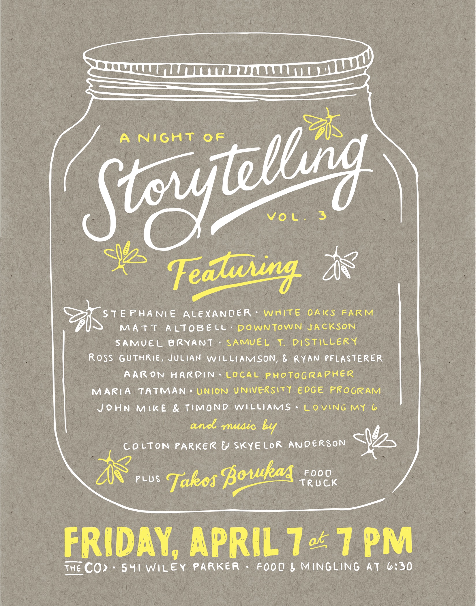 Our Jackson Home: A Night of Storytelling, Vol. 3