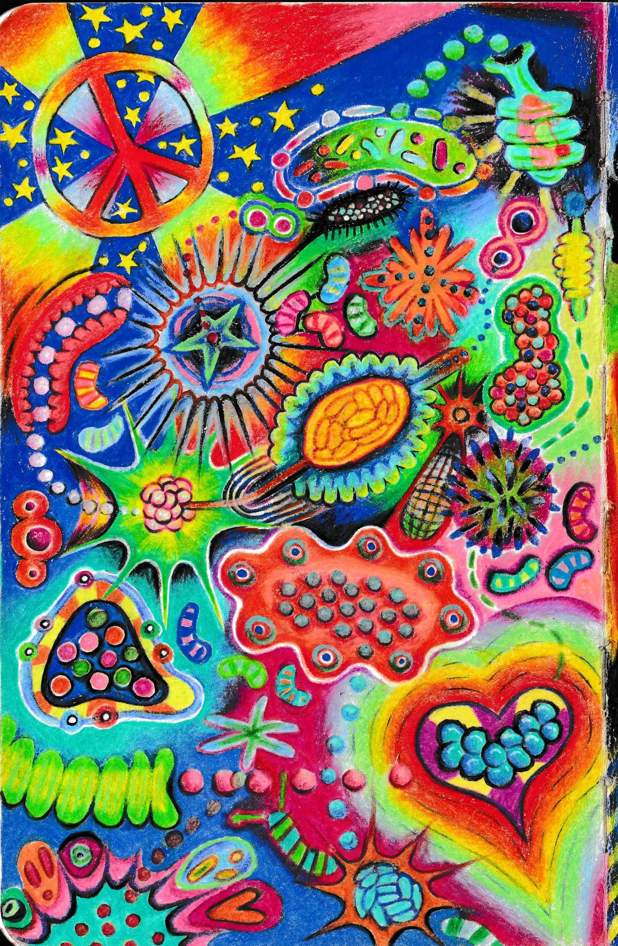 peace and love print