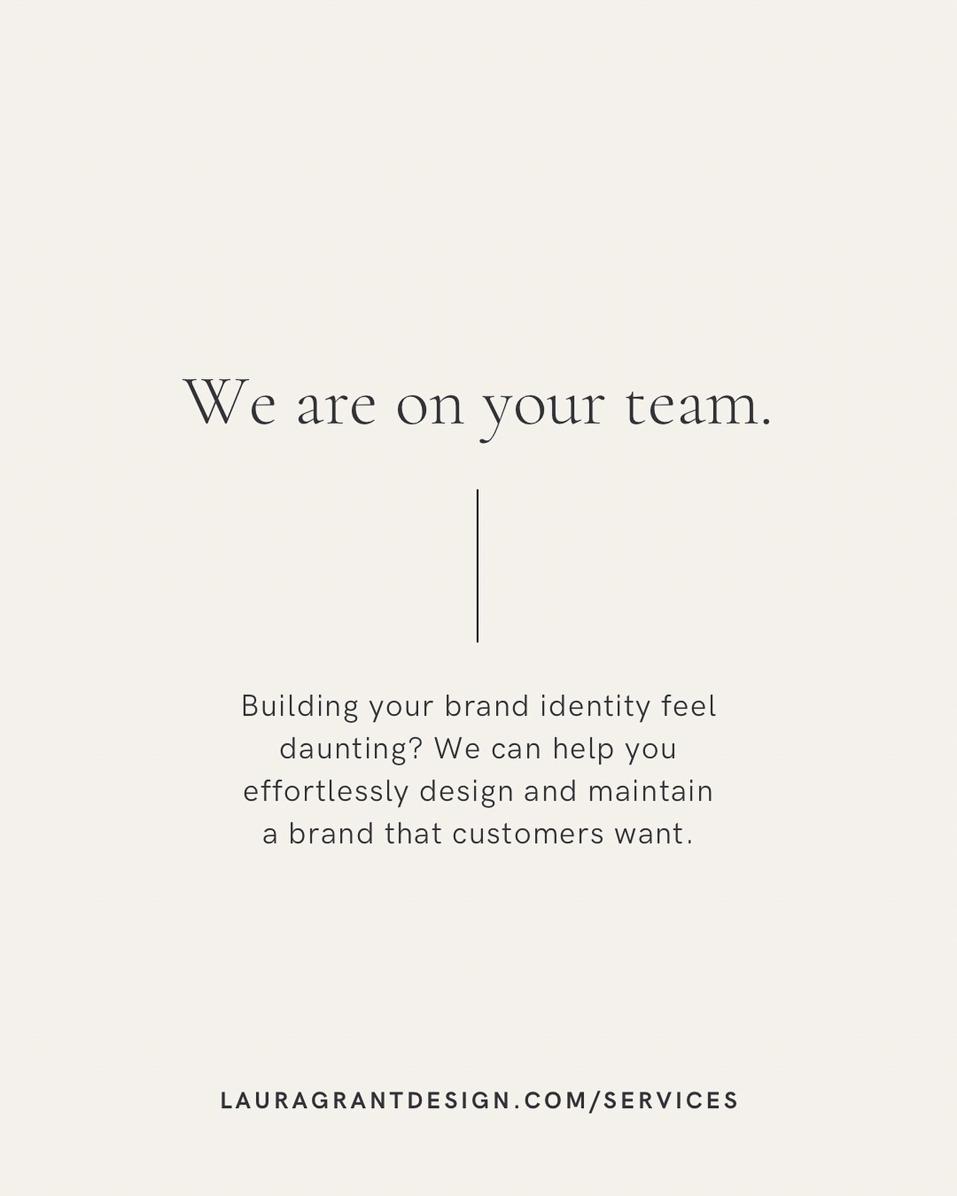 We&rsquo;re More Than Just a Service, We&rsquo;re Part of Your Team!

At Laura Grant Design, we dive deep into the heart of your business, ensuring that your mission isn&rsquo;t just understood&mdash;it&rsquo;s felt by everyone who encounters your br