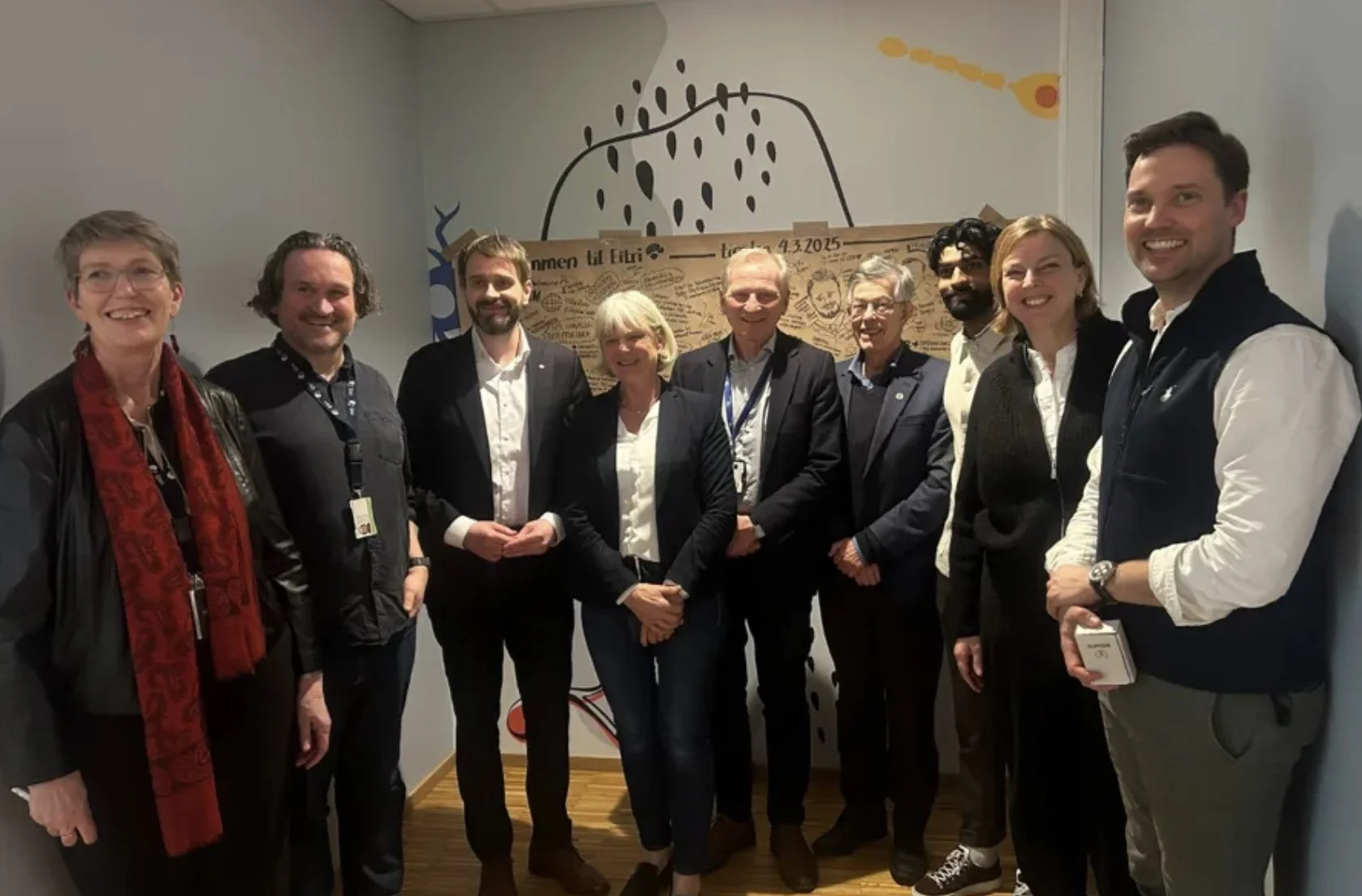 Helseminister på besøk hos Eitri