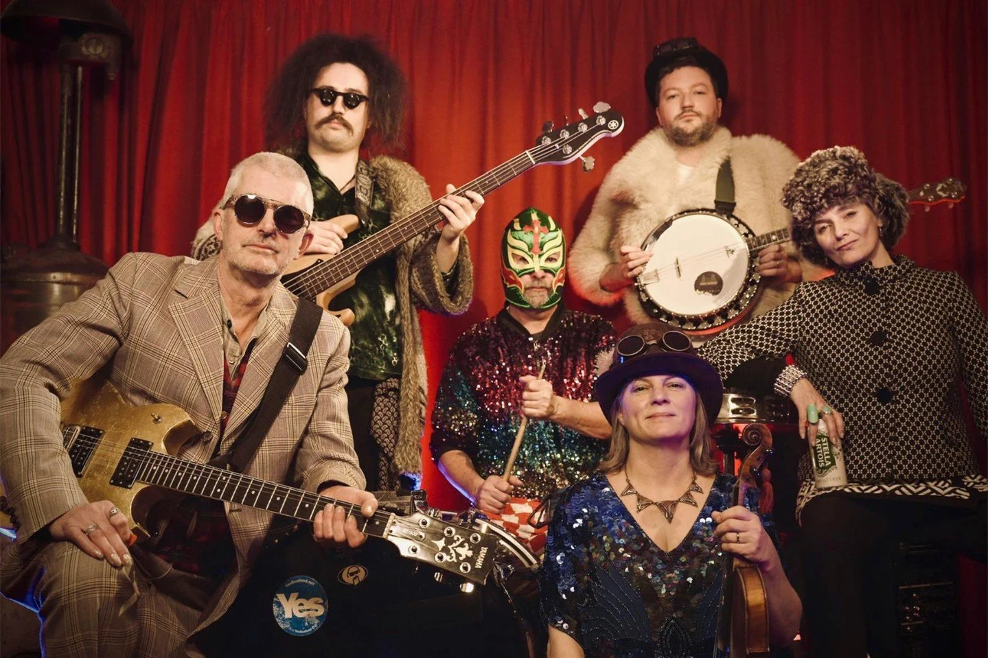 &ldquo;30 years together and still one of the most exciting bands on the scene&rdquo; &ndash; Billy Rough, Folk Radio UK

Shooglenifty was formed in 1990 by musicians from the Scottish Highlands, Orkney and Edinburgh. Its bright spark was the idea of