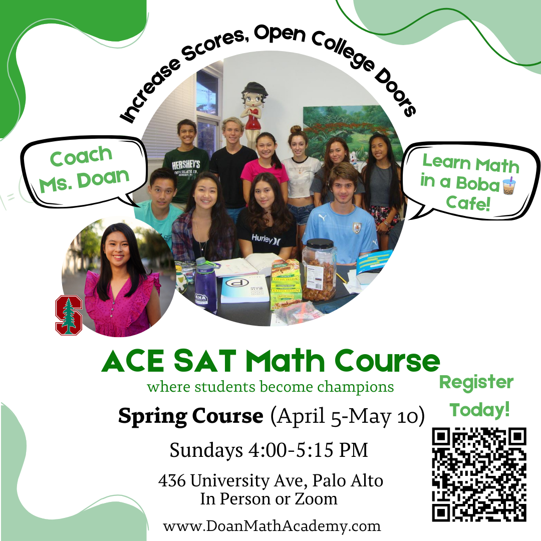 ACE SAT Math Course (Apr 5 - May 10)